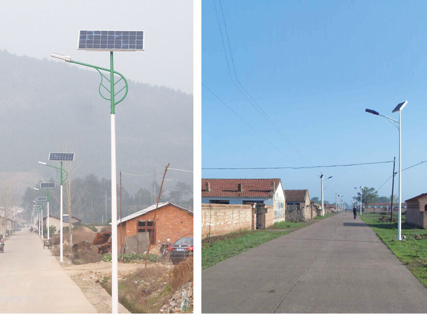 太陽(yáng)能鋰電路燈
