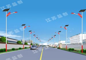 太陽(yáng)能鋰電路燈